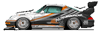 Drift Porsche Sticker