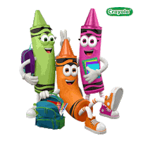 Happy Back To School Sticker by Crayola