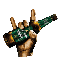 rocco del schlacko beer Sticker by Karlsberg Brauerei