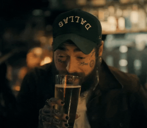 Beer GIF by Post Malone