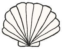 Shell Schelp Sticker by bydenize
