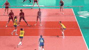 Celebrate Get Ready GIF by Volleyball World