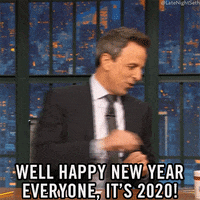 New Year Lol GIF by Late Night with Seth Meyers
