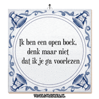 Nl Wijsheid Sticker by Tegelspreuken.nl