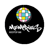 TherRiseHotel disco ball memories rooftop bar rise hotel memoriesrooftopbar Sticker