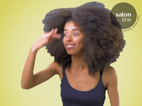 frustrated black power GIF by Salon Line