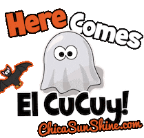 La Llorona Halloween Sticker by ChicaSunshineShop