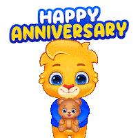 Happy Birthday Party Sticker by Lucas and Friends by RV AppStudios