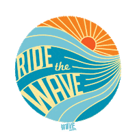 wavesodas beach wave ocean sea Sticker