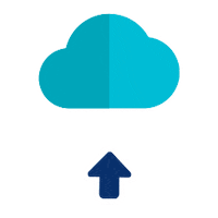 Cloud Upload Sticker by UGMEX
