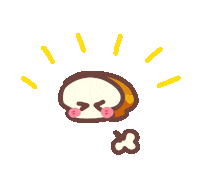 Fun Bread Sticker by HIKI