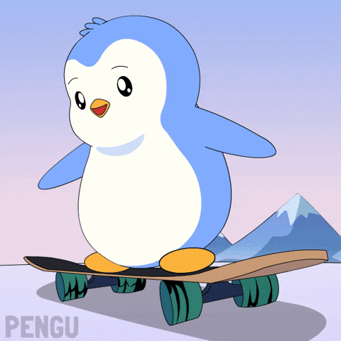 Skate Skating GIF by Pudgy Memez