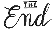 The End Movie Sticker by Rafs Design