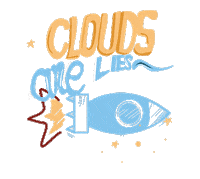Clouds Recycle Sticker by PUMA Türkiye