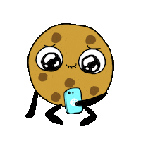 phone cookie Sticker by BuzzFeed Animation