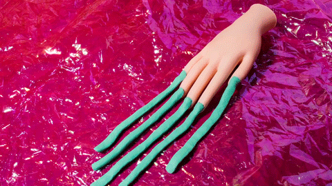 nails claymation GIF by Phyllis Ma