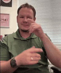 American Sign Language Asl GIF by CSDRMS