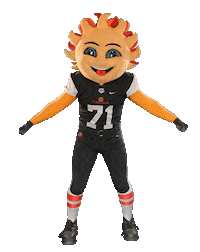 Flexing College Football Sticker by PlayStation Fiesta Bowl