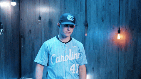 University Of North Carolina Baseball GIF by UNC Tar Heels