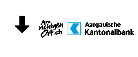 aargauischekantonalbank logo bank pfeil akb Sticker
