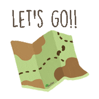 Camping Lets Go Sticker by Life In Treetop