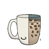 studiescah coffee cafe study studywithme Sticker