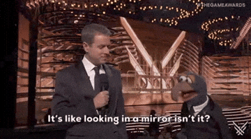 It's Like Looking In A Mirror Isn't It