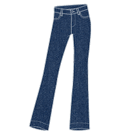 Booty Jeans Sticker by 7 For All Mankind