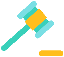 LapinYliopistonYlioppilaskunta gavel lyygram nuija Sticker