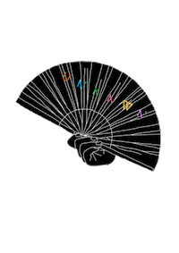 unknwn abaniko Sticker