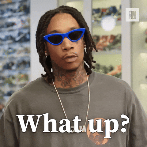 Whats Up Sneaker Shopping GIF by Complex