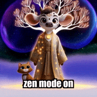 Cat Mindfulness GIF by Moosiahzen