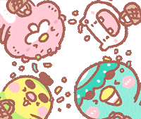 puppy celebrate Sticker by lifezng