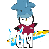 Good Morning Summer Sticker by Pudgy Penguins