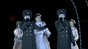 north korea new years celebration GIF