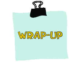 Wrap Up Sticker by All Things Studio