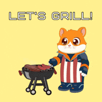 Grilling American GIF by Hamieverse