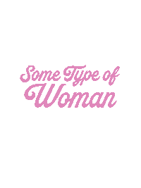 Women Lettering Sticker