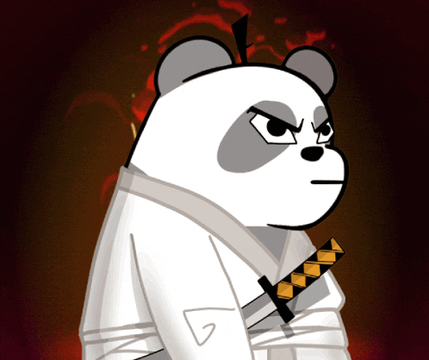 Angry Japan GIF by SuperRareBears