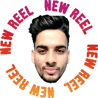 Anuj Sticker by BORN ON INSTAGRAM