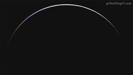 outer space animation GIF
