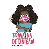 Girl Preparada Sticker by Salon Line