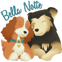 Lady And The Tramp Love Sticker by Walt Disney Studios