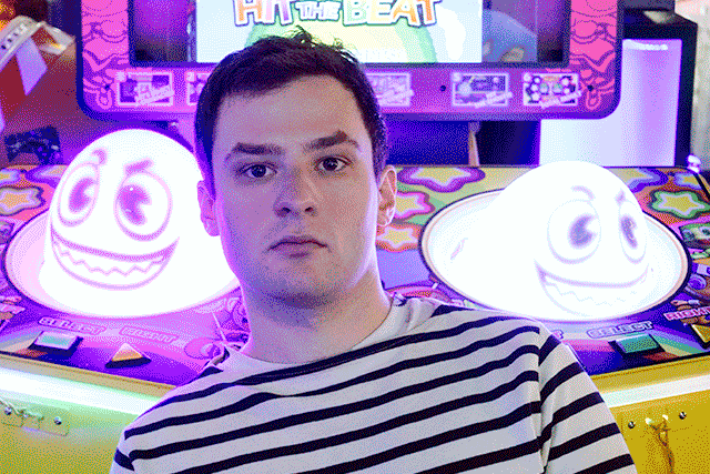 dude york arcade GIF by Hardly Art