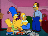Bored Season 3 GIF by The Simpsons