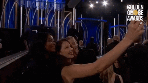 Octavia Spencer Selfie GIF by Golden Globes
