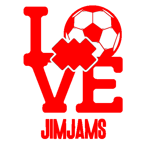 Soccer Love Sticker by Jim Jams