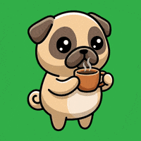 Good Morning Dog GIF by Pugs