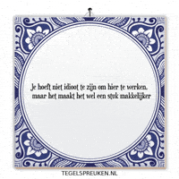 Humor Teamwork GIF by Tegelspreuken.nl