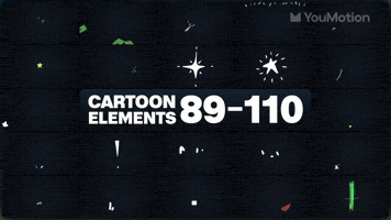 Cartoon Elements 89 110 | Video |You Motion